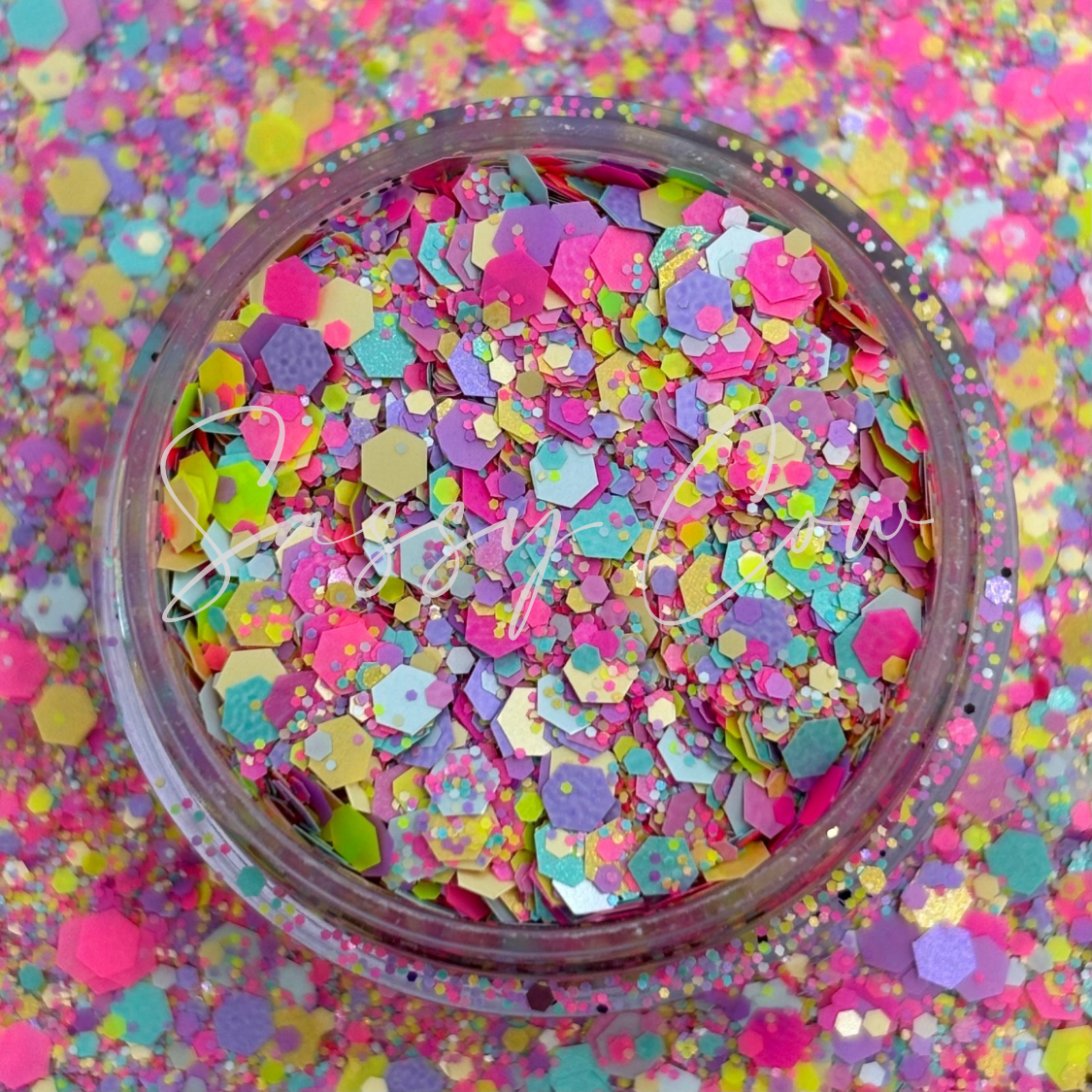POLLY - Chunky Custom Matte Glitter Mix