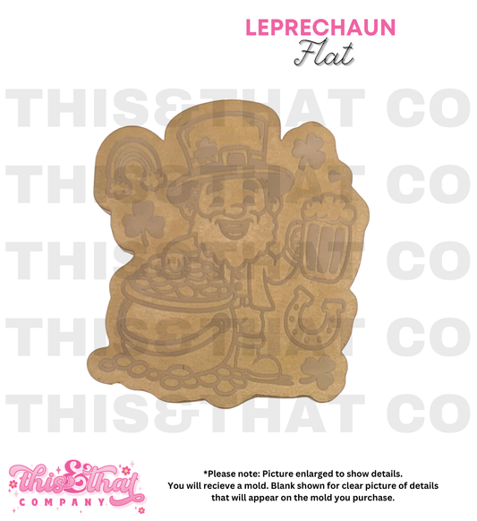 Silicone Mold for Resin | Leprechaun Flat