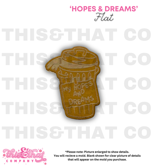Silicone Mold for Resin | 'Hopes & Dreams'