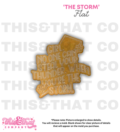 Silicone Mold for Resin | 'The Storm'