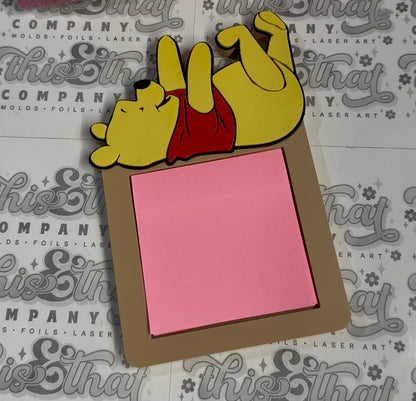 3D Print | Bear Sticky Note Holder