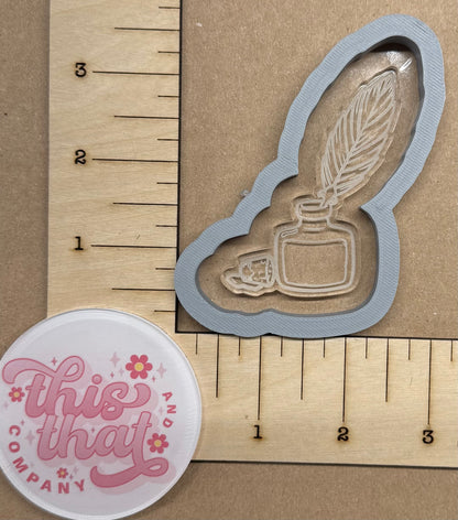 Silicone Mold For Resin | Inkpen Flat