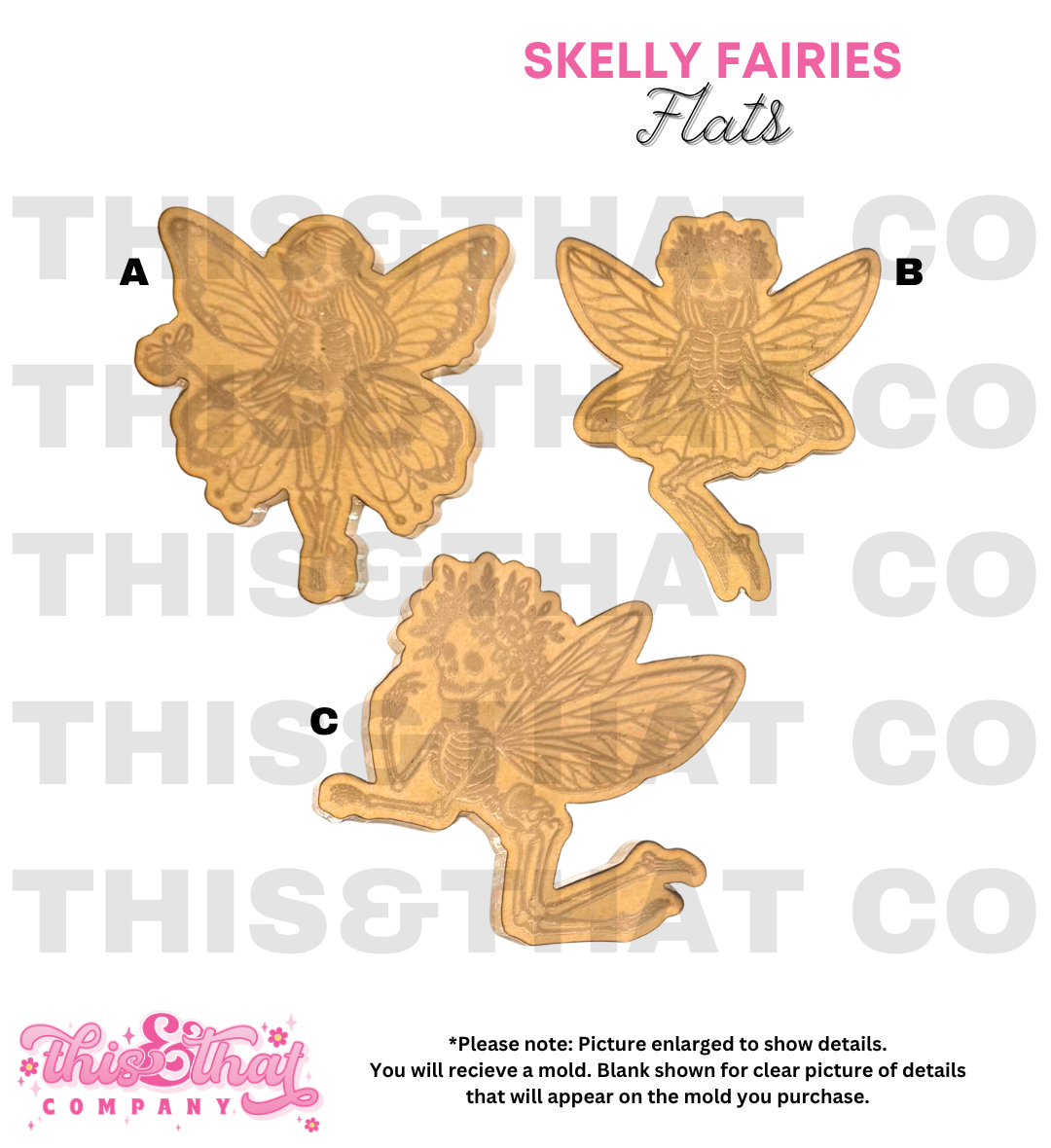 Silicone Mold for Resin | Skelly Flats