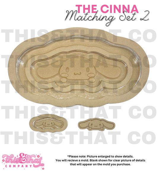 Silicone Mold For Resin | Kawaii Dog Tray, Shaker, Flat Set
