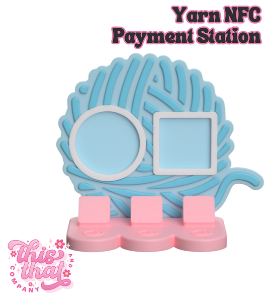3D Print | Payment Station | FULLY CUSTOMIZABLE | Yarn