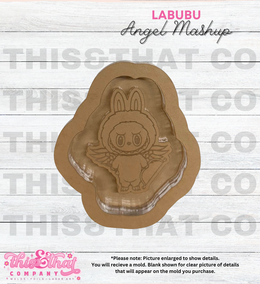 Silicone Mold For Resin | Monster Bubu Angel Mashup