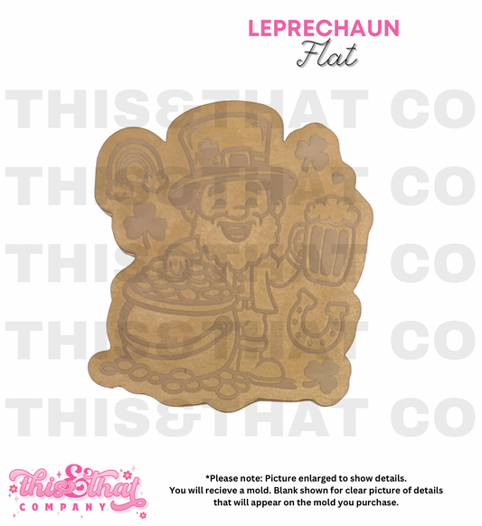 Silicone Mold for Resin | Leprechaun Flat