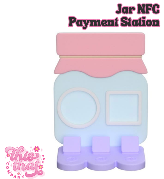 3D Print | Payment Station | FULLY CUSTOMIZABLE | Jar