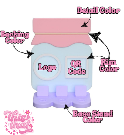 3D Print | Payment Station | FULLY CUSTOMIZABLE | Jar