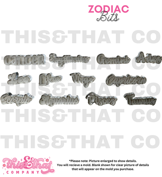 Silicone Mold For Resin | Zodiac Bits