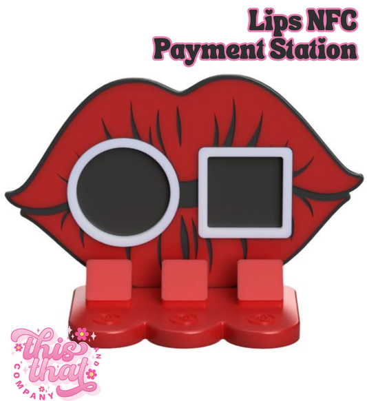 3D Print | Payment Station | FULLY CUSTOMIZABLE | Lips