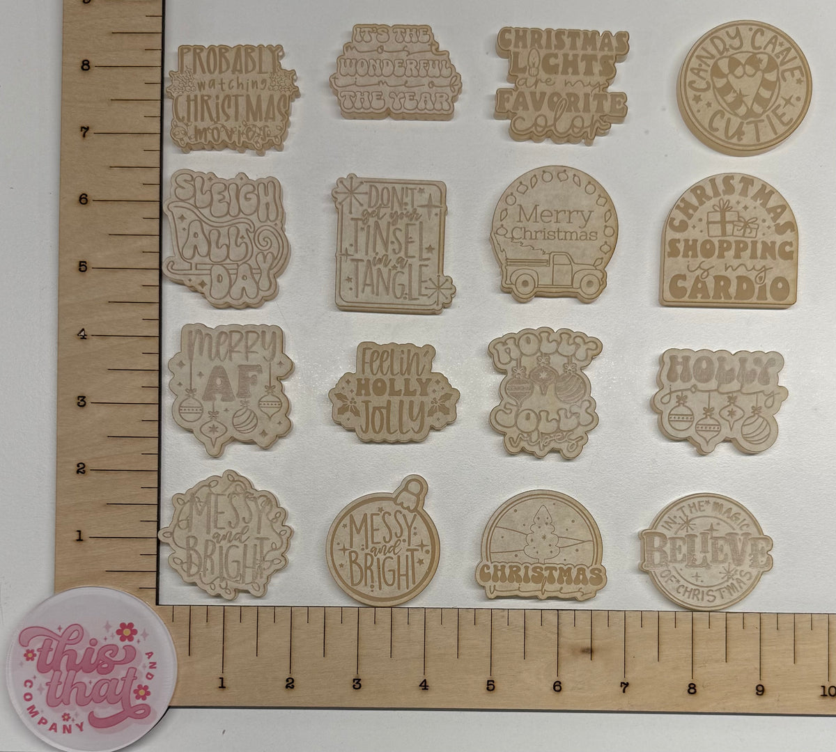 Silicone Mold for Resin | Jolly Christmas