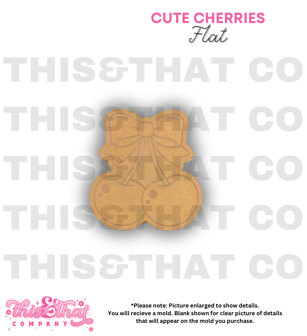 Silicone Mold for Resin | Cute Cherries