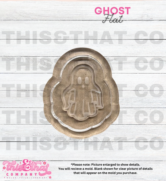 Silicone Mold For Resin | Ghost Flat