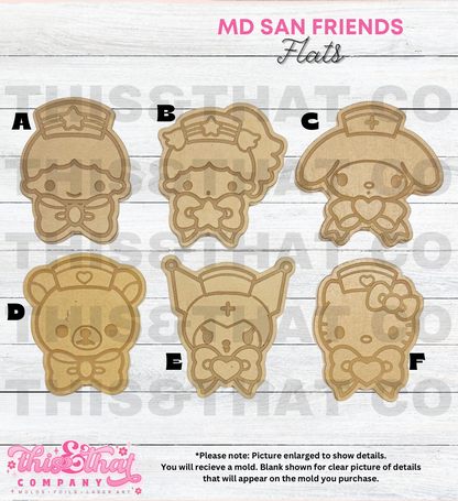 Silicone Mold For Resin |  MD San Friends