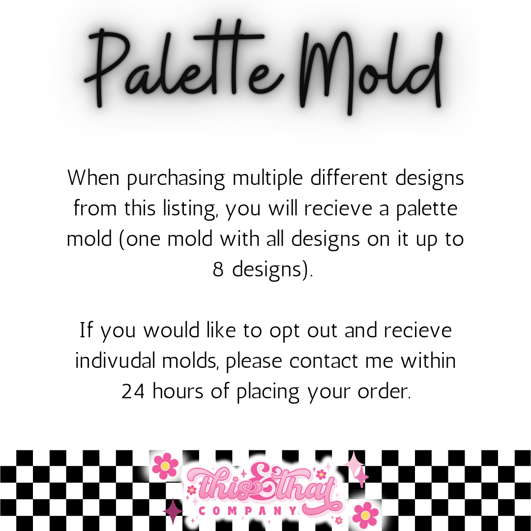 Silicone Mold For Resin |  Motivational Mirrors