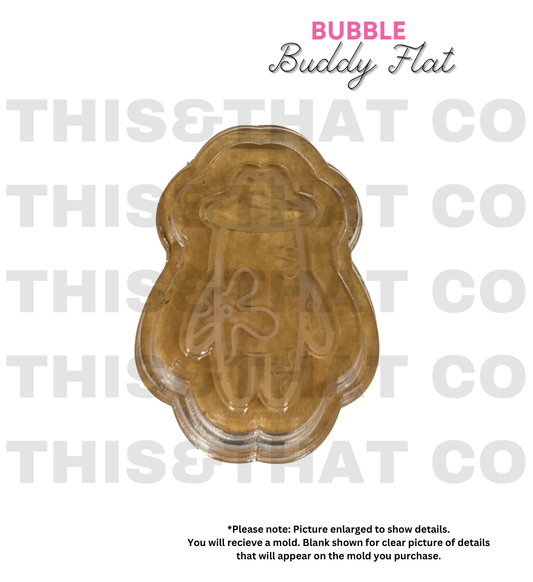 Silicone Mold for Resin | Bubbly Guy Cartoon
