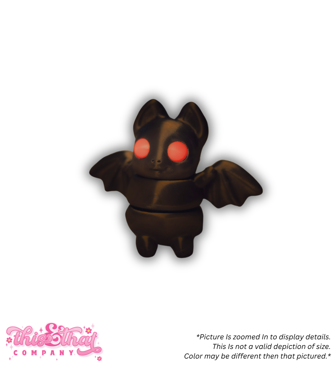 3D Print | Articulated Bat Fidget Toy | Pocket Pal | Bundle Options