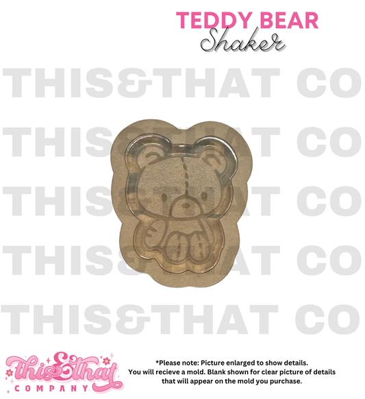 Silicone Mold For Resin | Teddy Bear Shaker