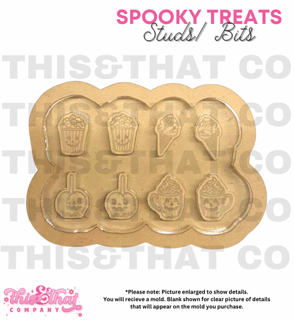 Silicone Mold for Resin | Spooky Treats Studs/ Bits