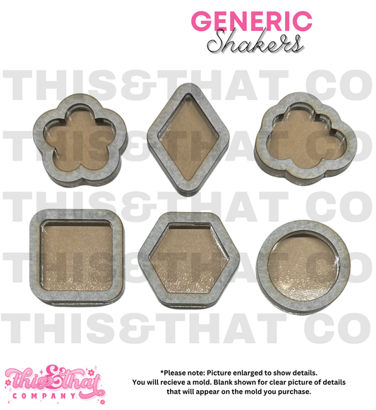 Silicone Mold For Resin | Generic Shape Shaker
