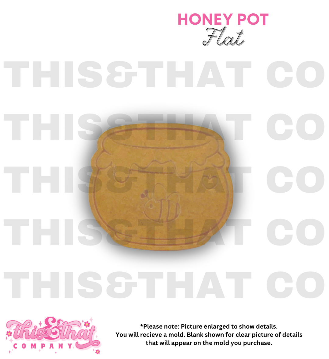 Silicone Mold for Resin | Honey Pot