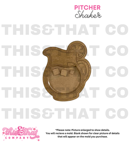 Silicone Mold for Resin | Pitcher Shaker