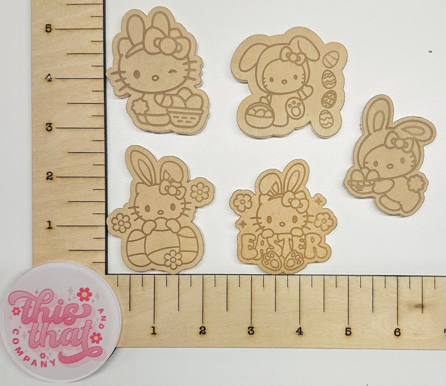 Silicone Mold For Resin |  Easter Kitty