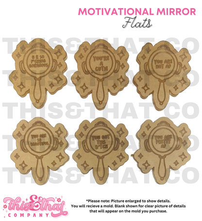 Silicone Mold For Resin |  Motivational Mirrors