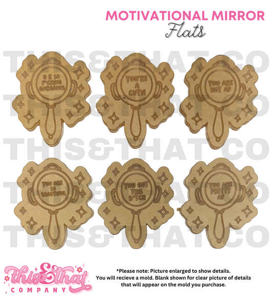 Silicone Mold For Resin |  Motivational Mirrors