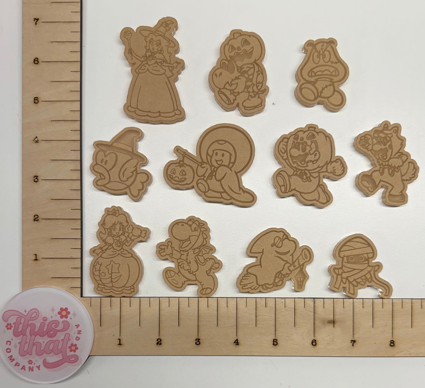 Silicone Mold For Resin |  Halloween Plumber Bros