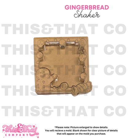 Silicone Mold for Resin | Gingerbread Shaker