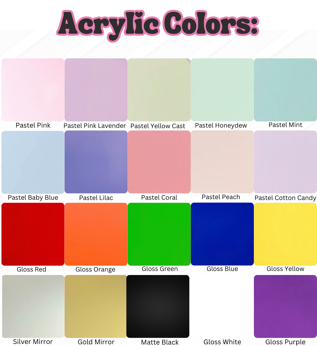 Laser Cut | Acrylic Keychains | Smart Tap NFC Keychain