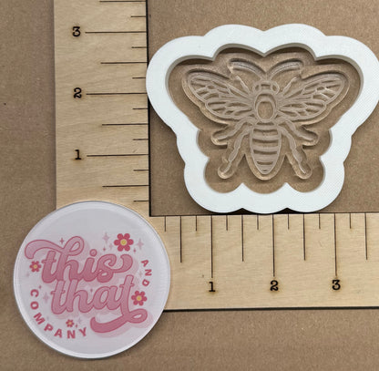 Silicone Mold For Resin | Bumble Bee Flat