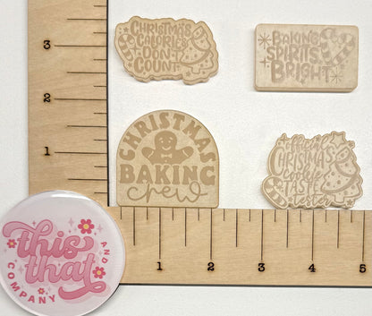 Silicone Mold for Resin | Christmas Baking Flats