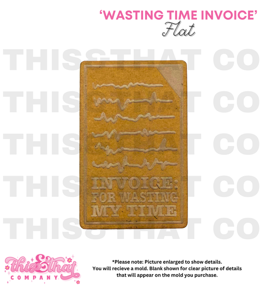 Silicone Mold for Resin | 'Wasting Time'