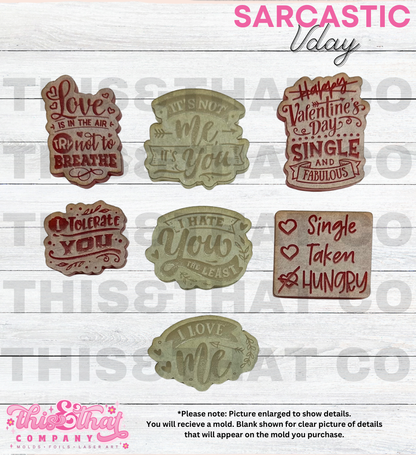 Silicone Mold For Resin | Sarcasm Flats
