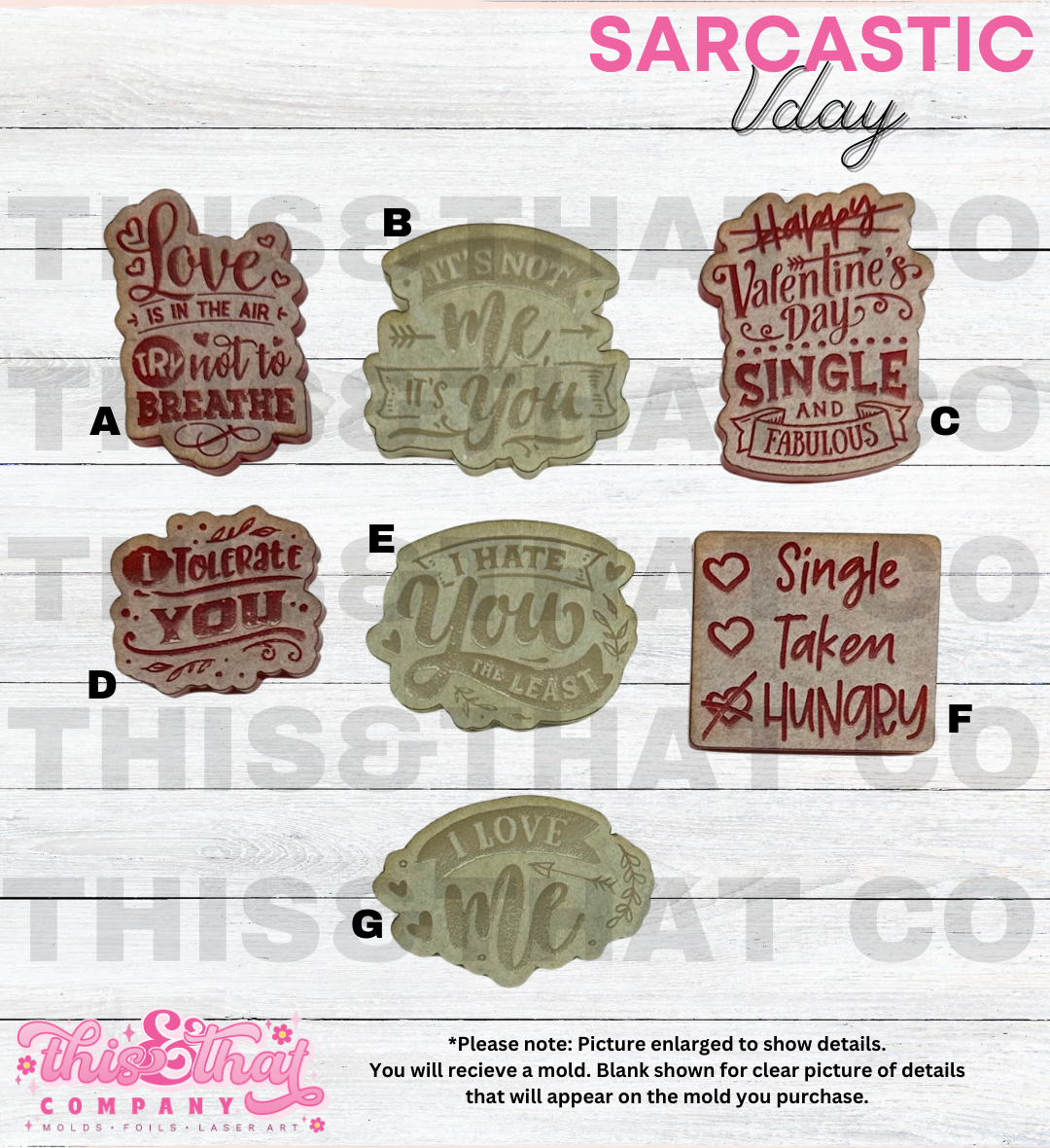 Silicone Mold For Resin | Sarcasm Flats