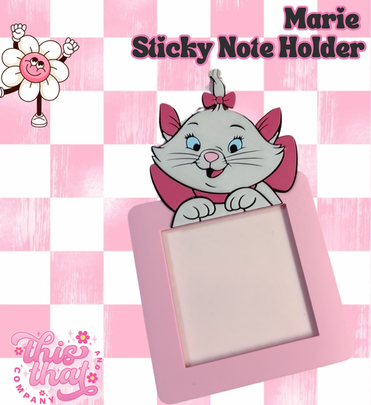 3D Print | Cat Sticky Note Holder