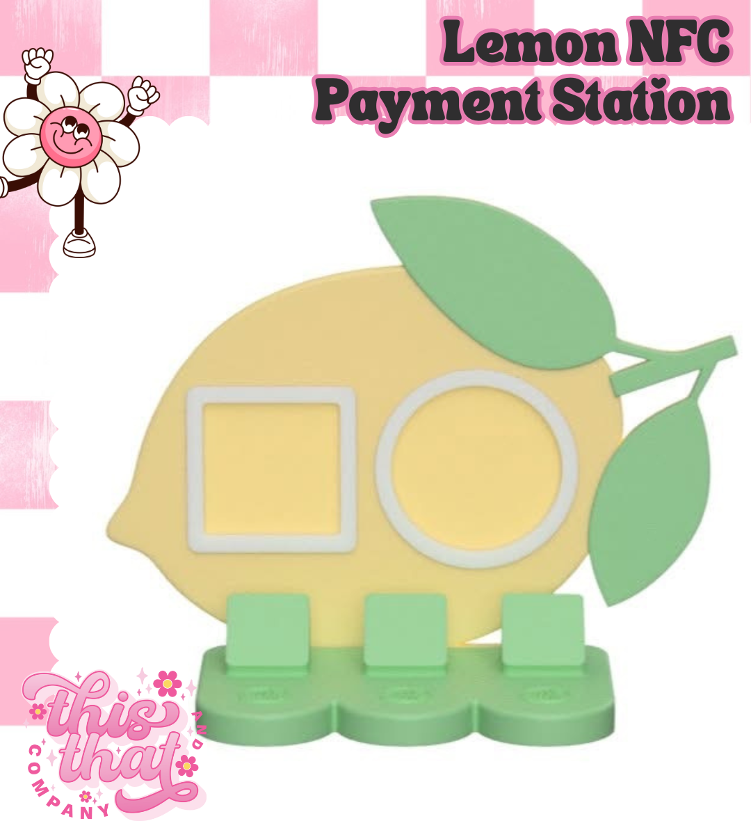 3D Print | Payment Station | FULLY CUSTOMIZABLE | Lemon