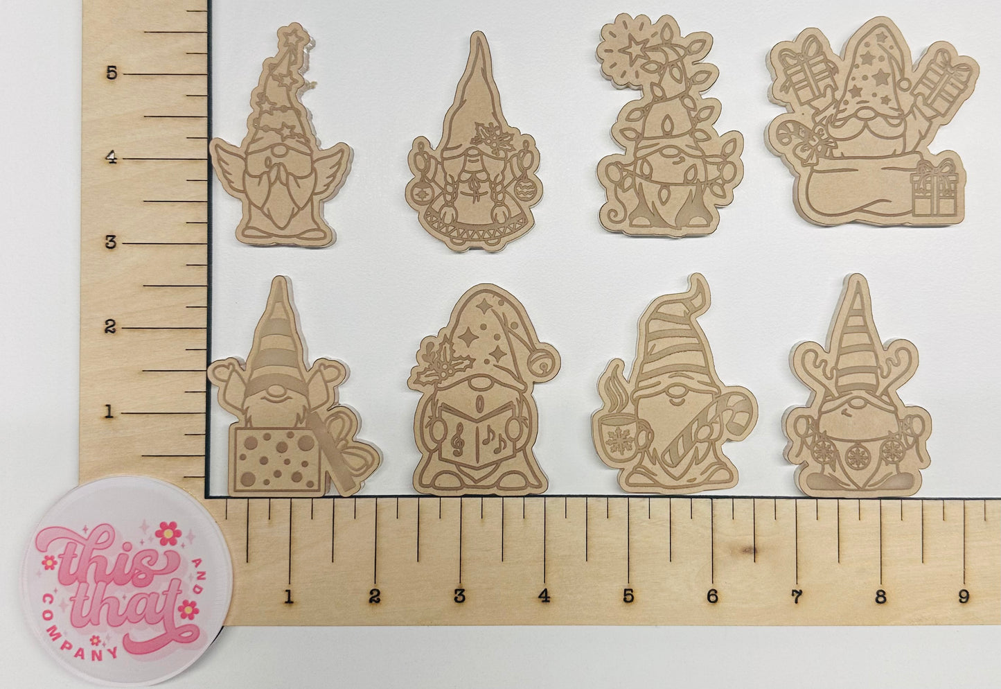 Silicone Mold For Resin |  Christmas Gnomes