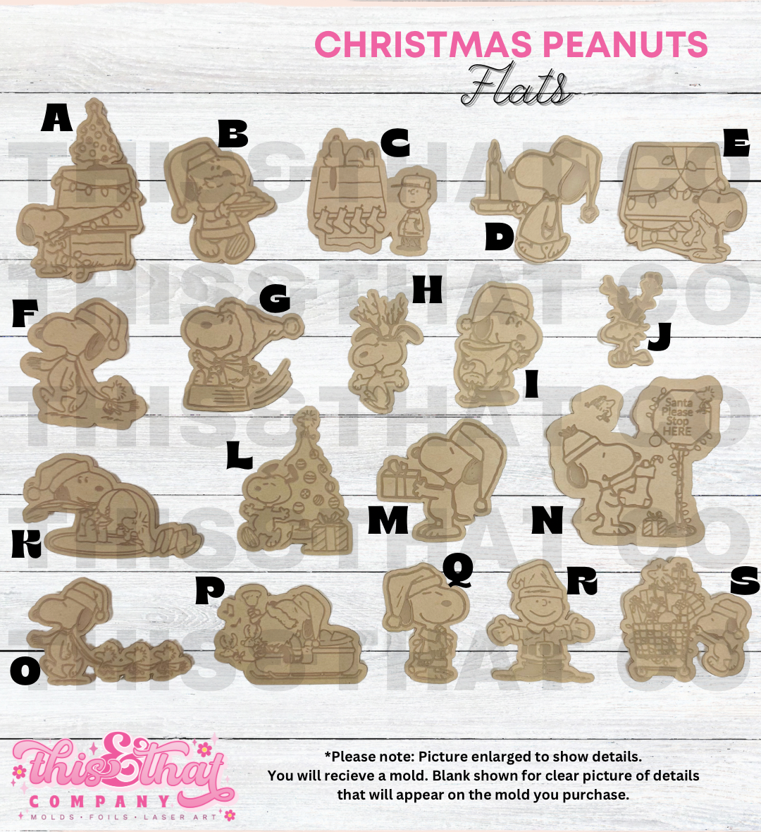 Silicone Mold For Resin |  Christmas Nostalgic Set 2