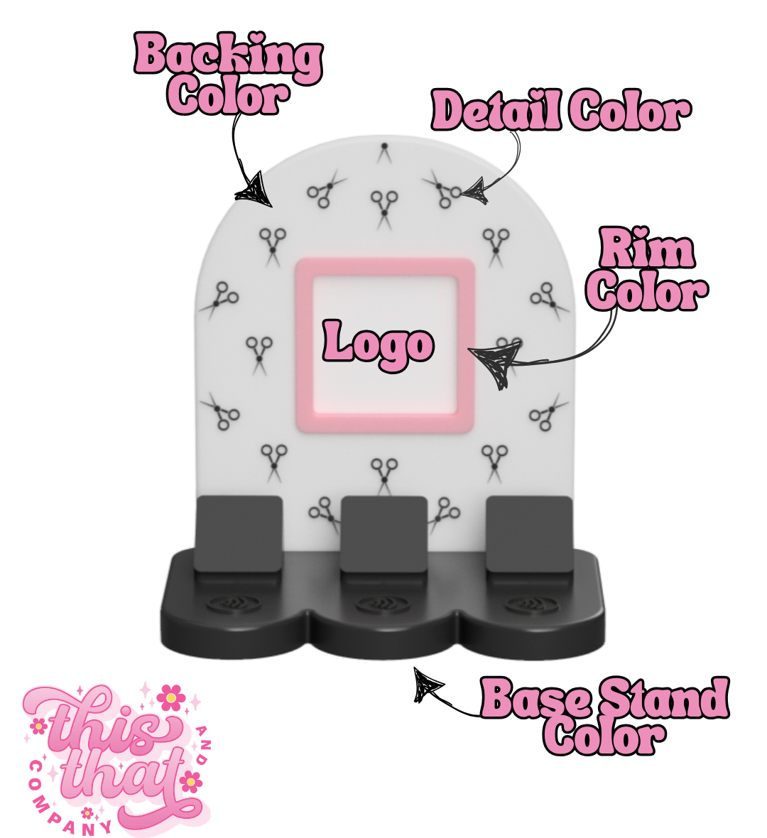 3D Print | Payment Station | FULLY CUSTOMIZABLE | Scissors