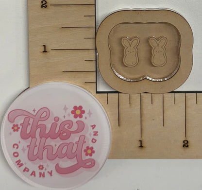 Silicone Mold For Resin | Peep Studs/ Bits