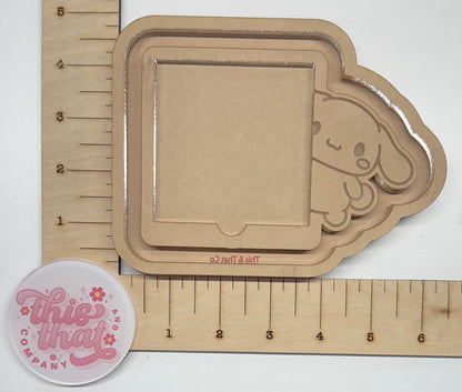 Silicone Mold for Resin | Kawaii San Dog Sticky Note Holder | SHOP EXCLUSIVE