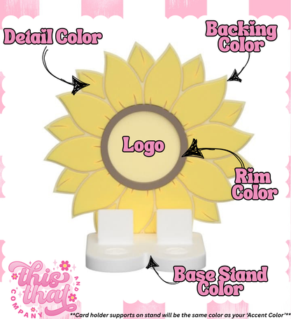 3D Print | Payment Station | FULLY CUSTOMIZABLE | Sunflower