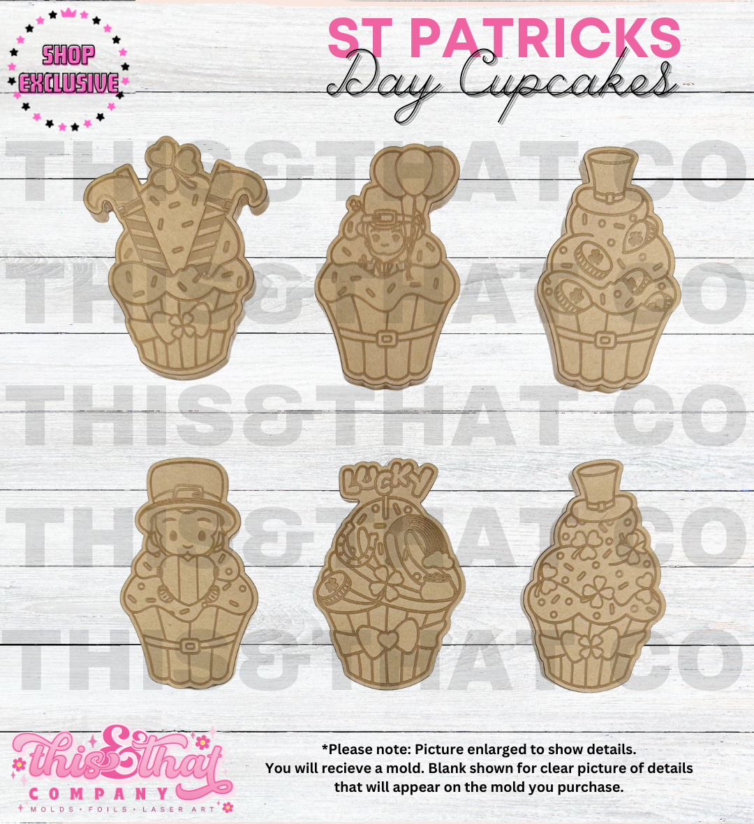 Silicone Mold | St Pattys Day Cupcakes | SHOP EXCLUSIVE