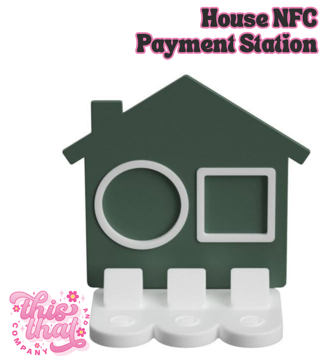 3D Print | Payment Station | FULLY CUSTOMIZABLE | House/ Relator