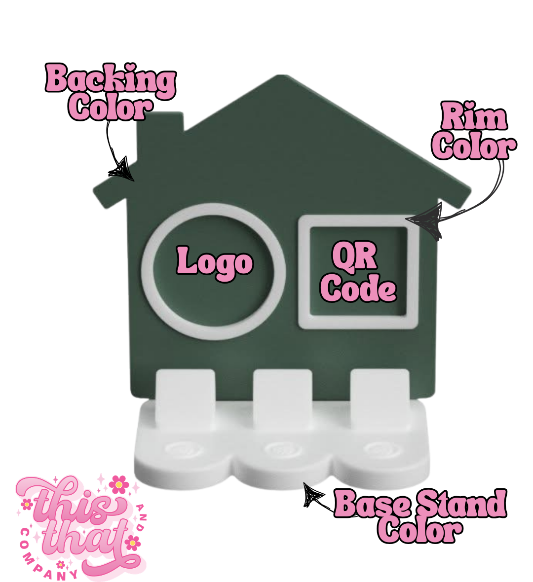 3D Print | Payment Station | FULLY CUSTOMIZABLE | House/ Relator