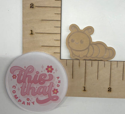 Silicone Mold for Resin | Kawaii Caterpilar